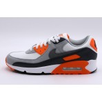 Nike Air Max 90 Ανδρικά Sneakers Λευκά, Γκρι, Μαύρα, Πορτοκαλί