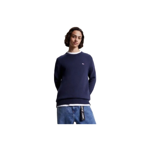 Tommy Jeans Tjm Essential Crew Neck Sweater Μπλούζα Πλεκτή Ανδρική (DM0DM11856 C87)