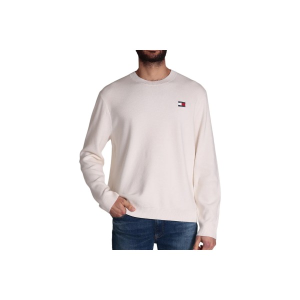 Tommy Jeans Reg Xs Badge Crew Μπλούζα Πλεκτή Ανδρική (DM0DM16214 YBH)