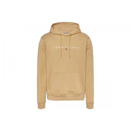 Tommy Jeans Tjm Reg Linear Logo Hoodie Ext Ανδρικό 