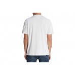 Tommy Jeans Badge Tee Ανδρικό Κοντομάνικο T-Shirt Λευκό