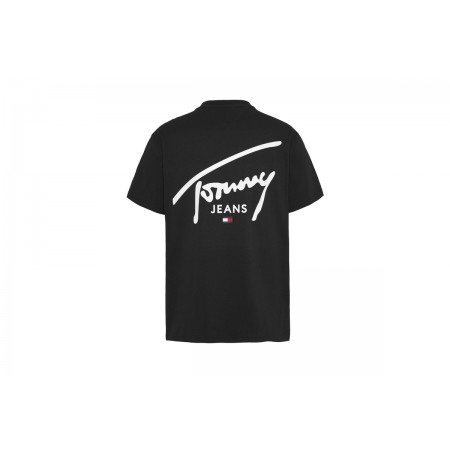 Tommy Jeans Reg Signature Print T-Shirt Ανδρικό 