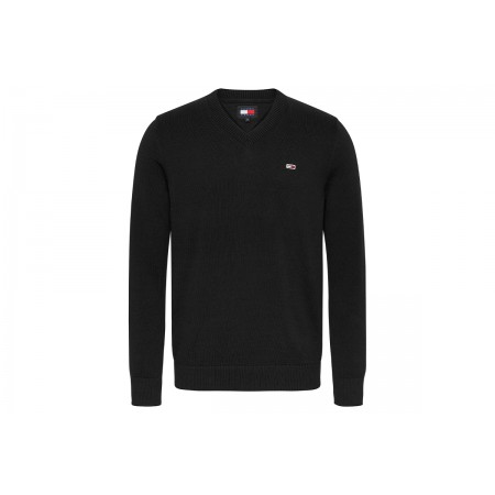 Tommy Jeans Reg Badge Sweater Μπλούζα Με Λαιμόκοψη Ανδρική 