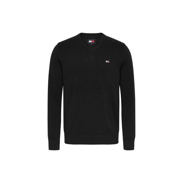 Tommy Jeans Reg Badge Sweater Μπλούζα Με Λαιμόκοψη Ανδρική (DM0DM19191 BDS)