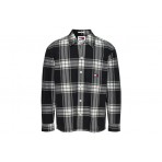 Tommy Jeans Bold Check Overshirt Ανδρικό Μακρυμάνικο Πουκάμισο