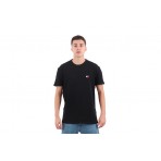 Tommy Jeans Ανδρικό Κοντομάνικο T-Shirt Μαύρο