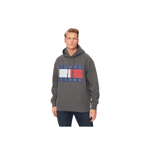 Tommy Jeans Rlx Melange Flag Hoodie Ανδρικό (DM0DM20591 PUB)