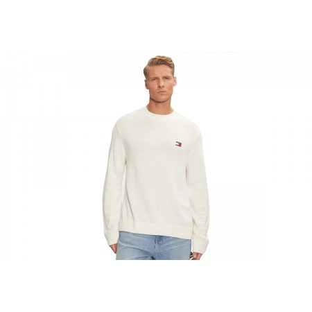 Tommy Jeans Reg Badge Sweater Πουλόβερ Ανδρικό 