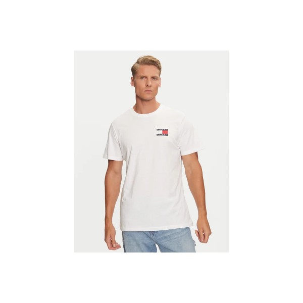 Tommy Jeans Slim Essential Flag Ext T-Shirt Ανδρικό (DM0DM20740 YBR)