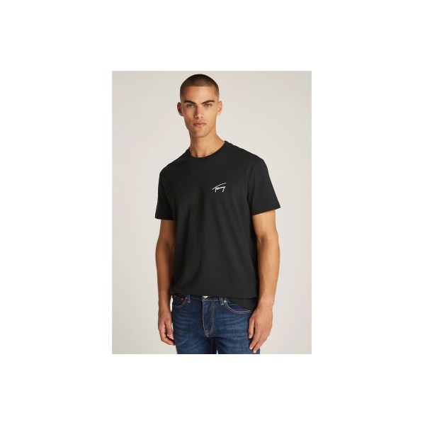 Tommy Jeans Reg Signature Ext T-Shirt Ανδρικό (DM0DM21140 BDS)