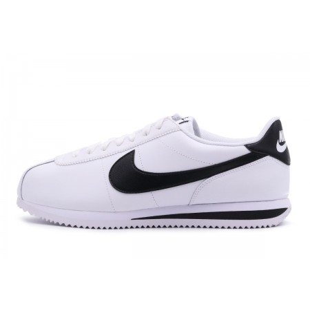 Nike Cortez Ανδρικά Sneakers Λευκά, Μαύρα