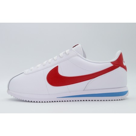 Nike Cortez Ανδρικά Sneakers Λευκά, Κόκκινα, Μπλε