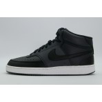 Nike Court Vision Mid Ανδρικά Sneakers Μαύρα