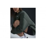 Nike Sportswear Phoenix Fleece Γυναικεία Μακρυμάνικη Μπλούζα Χακί