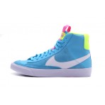 Nike Blazer Mid 77 Παιδικά Sneakers Γαλάζια, Λευκά, Κίτρινα