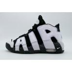 Nike Air More Uptempo Sneakers Μαύρα, Λευκά