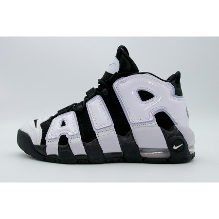 Nike Air More Uptempo Sneakers Μαύρα, Λευκά