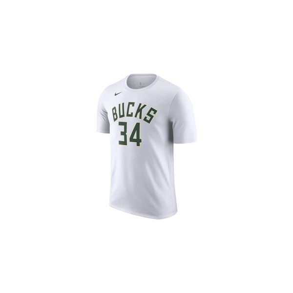 Nike Nba Milwaukee Bucks Giannis Antetokounmpo T-Shirt Ανδρικό (DR6385 106)