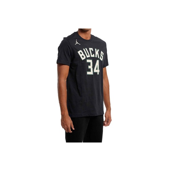 Jordan Nba Milwaukee Bucks Antetokounmpo T-Shirt Ανδρικό (DV5783 015)