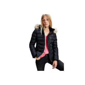 Tommy Jeans Tjw Basic Hooded Down Jacket Μπουφάν Puffer (DW0DW08588 BDS)