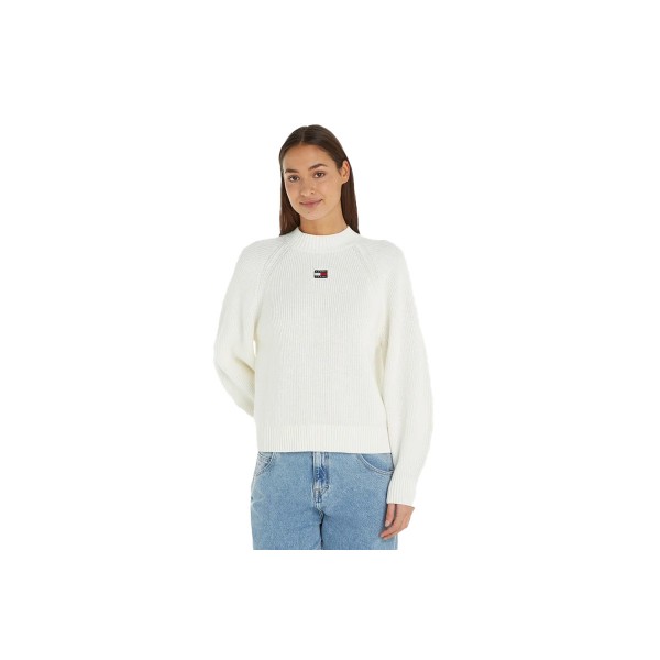 Tommy Jeans Tjw Badge Mockneck Sweater Μπλούζα Πλεκτή Γυναικεία (DW0DW16536 YBH)