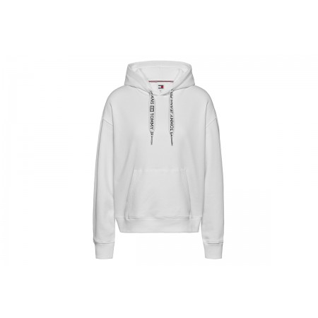 Tommy Jeans Tjw Bxy Logo Drawcord Hoodie Ext Γυναικείο 