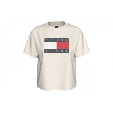 Tommy Jeans Tjw Bxy Tommy Flag Tee T-Shirt Γυναικείο 