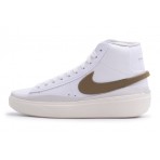 Nike Blazer Phantom Mid Ανδρικά Μποτάκια Λευκά, Καφέ