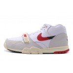 Nike Air Trainer 1 Ανδρικά Sneakers Λευκά, Γκρι, Κόκκινα