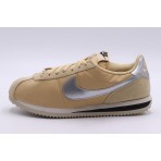 Nike Cortez Γυναικεία Sneakers Μουσταρδί, Ασημί