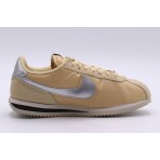 Nike Cortez Γυναικεία Sneakers Μουσταρδί, Ασημί