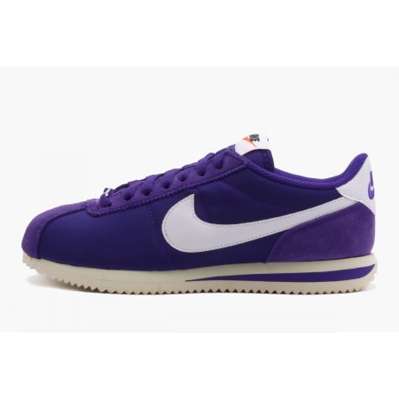 Nike Cortez Γυναικεία Sneakers Μωβ, Λευκά