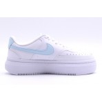 Nike Court Vision Alta Γυναικεία Sneakers Λευκά, Σιέλ