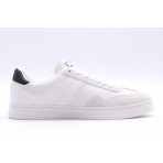 Tommy Jeans Leather Retro Cupsole Ανδρικά Sneakers Λευκά, Γκρι