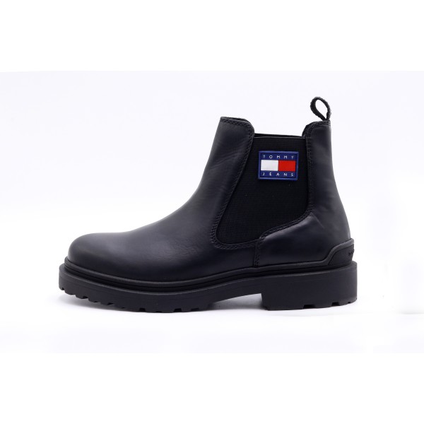 Calvin Klein Leather Chelsea Boot Μποτάκια (EM0EM01448 BDS)