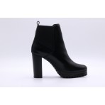 Tommy Jeans High Heel Γυναικεία Μποτάκια Μαύρα