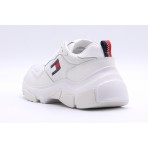 Tommy Jeans Lightweight Hybrid Runner Γυναικεία Sneakers Λευκά