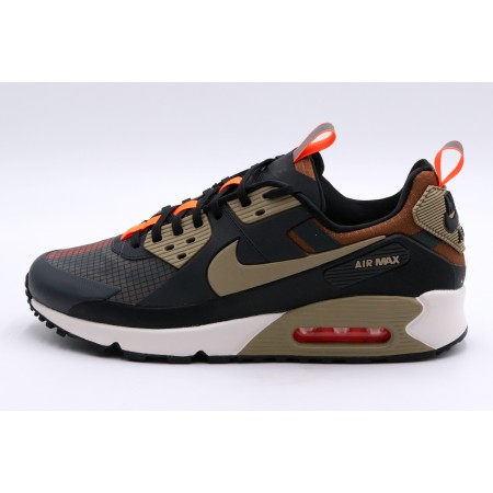 Nike Air Max 90 Drift Ανδρικά Sneakers Μαύρα, Χακί, Λευκά