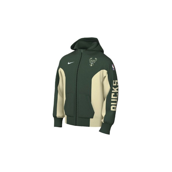 Nike Nba Milwaukee Bucks Ζακέτα Πολυεστερική Ανδρική (FB3404 323)