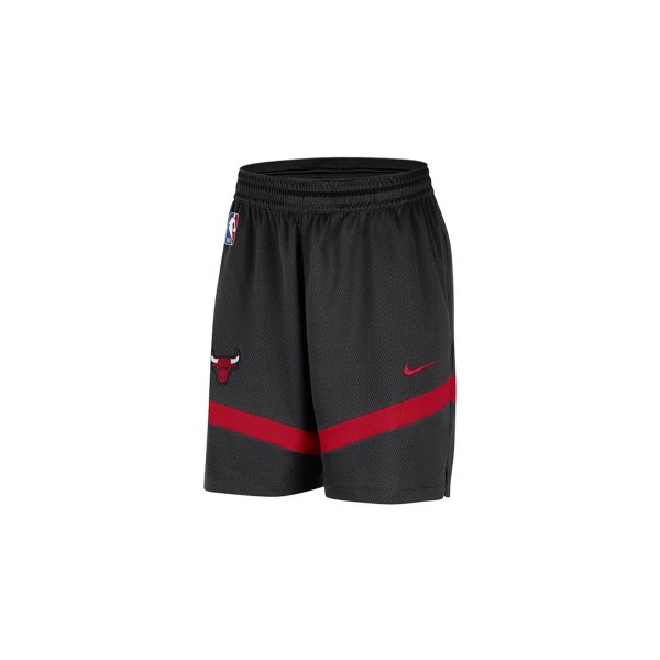 Nike Nba Chicago Bulls Icon Practice Ανδρική Μπασκετική Βερμούδα (FB4018 010)