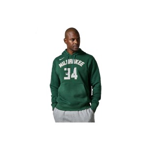 Nike Nba Milwaukee Bucks Hoodie Ανδρικό (FB4786 323)