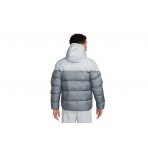 Nike Storm-FIT Windrunner Ανδρικό Puffer Μπουφάν Γκρι