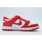 Nike Dunk Low Sneakers Λευκά, Κόκκινα