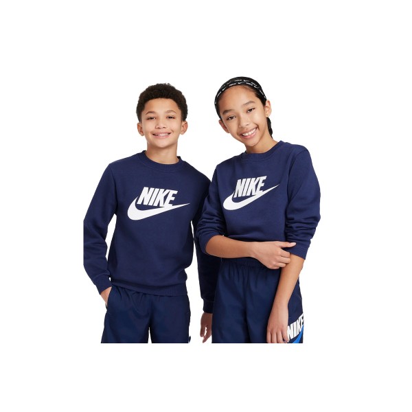 Nike Sportswear Club Fleece  Μπλούζα Με Λαιμόκοψη (FD2992 410)