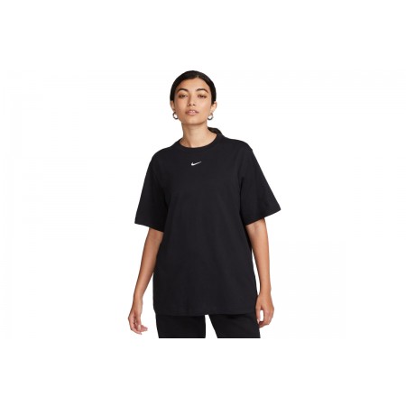 Nike Sportswear Essentials Γυναικείο Κοντομάνικο T-Shirt Μαύρο