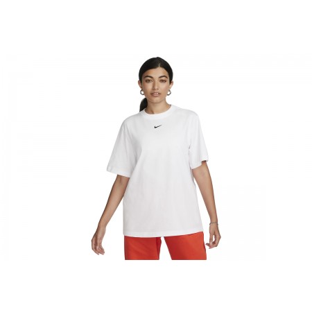 Nike Sportswear Essentials Γυναικείο Κοντομάνικο T-Shirt Λευκό