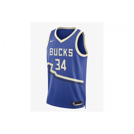 Νike Antetokounmpo Milwaukee Bucks City Edition Μπασκετική Φανέλα