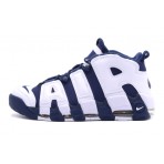 Nike Air More Uptempo 96 Ανδρικά Sneakers Μπλε Σκούρα, Λευκά