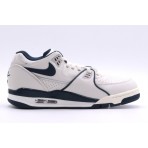 Nike Air Flight 89 Low Ανδρικά Sneakers Λευκά, Μπλε Σκούρα