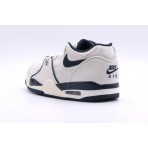 Nike Air Flight 89 Low Ανδρικά Sneakers Λευκά, Μπλε Σκούρα